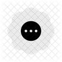 Circle Dots Horizontal  Icon