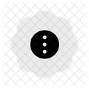 Circle Dots Vertical  Icon