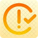 Circle Exclamation Check Caution Attention Icon