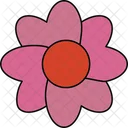 Circle Flower  Icon