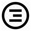 Circle Fries Menu Icon
