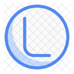 Circle l letter  Icon