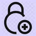 Circle-lock-add-  Icon