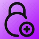 Circle Lock Add Add Lock Lock Icon