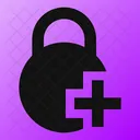 Circle Lock Add Add Lock Lock Icon