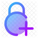 Circle Lock Add Add Lock Lock Icon