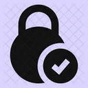 Circle-lock-check-  Icon