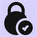 Circle Lock Check Icon