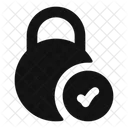 Circle-lock-check-  Icon