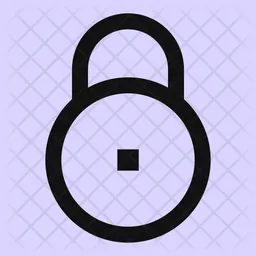 Circle-lock-  Icon