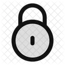 Circle-lock-  Icon