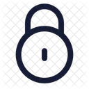 Circle Lock  Icon