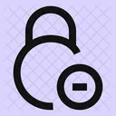 Circle-lock-minus-  Icon