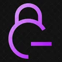 Circle-lock-minus-  Icon