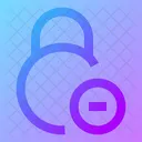 Circle-lock-minus-  Icon
