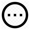 Circle Meatball Menu Icon