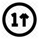 Circle Number Desc Icon