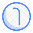 Circle One Money Currency Icon