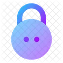 Circle Password Secure Security Icon