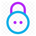 Circle Password Secure Security Icon