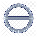 Circle protractor  Icon