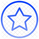 Circle Star  Icon
