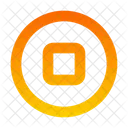 Circle Stop  Icon