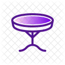 Circle Table Round Table Table Icon