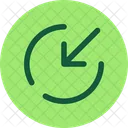 Circle Top Down Icon