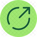 Circle Top Up Icon