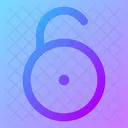 Circle-unlock-  Icon