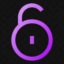 Circle-unlock-  Icon