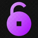 Circle-unlock-  Icon