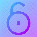 Circle-unlock-  Icon