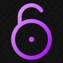 Circle-unlock-  Icon