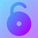 Circle-unlock-  Icon