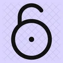 Circle-unlock-  Icon