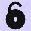 Circle-unlock-  Icon