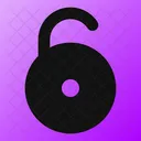 Circle-unlock-  Icon