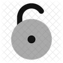 Circle-unlock-  Icon
