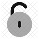 Circle-unlock-  Icon