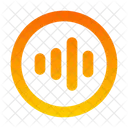 Circle-waveform-lines  Icon