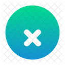 Circle x  Icon