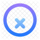 Circle X Icon