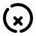 Circle X Icon