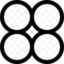 Circles Pattern Decoration Icon
