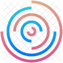 Part Circles Logogram Icon