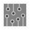 Circuit Chip Hardware Icon