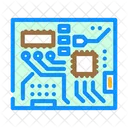 Circuit Board Electrical Icon