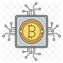 Circuit avec bitcoin  Icône